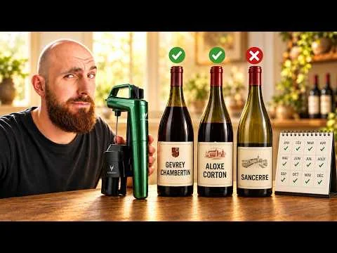 Coravin po roce: znovu ochutnávám tři vína