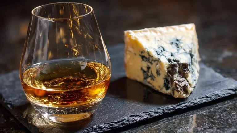 sauternes a roquefort, kontrastní sladění